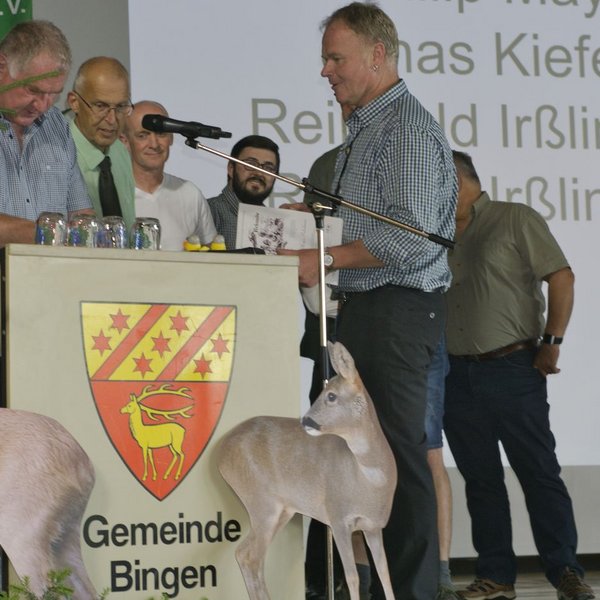 Bläserobmann Rainer Zeiler zeichnet verdiente Bläser aus