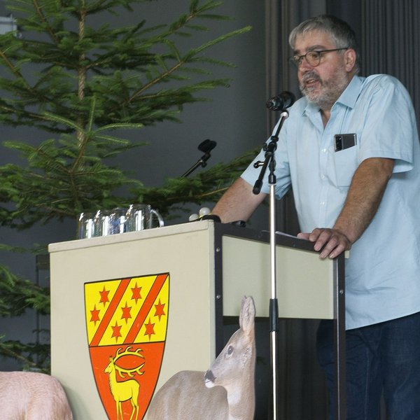 Drohnenobmann Harald Holl berichtet von seinem erfolgreichen Team